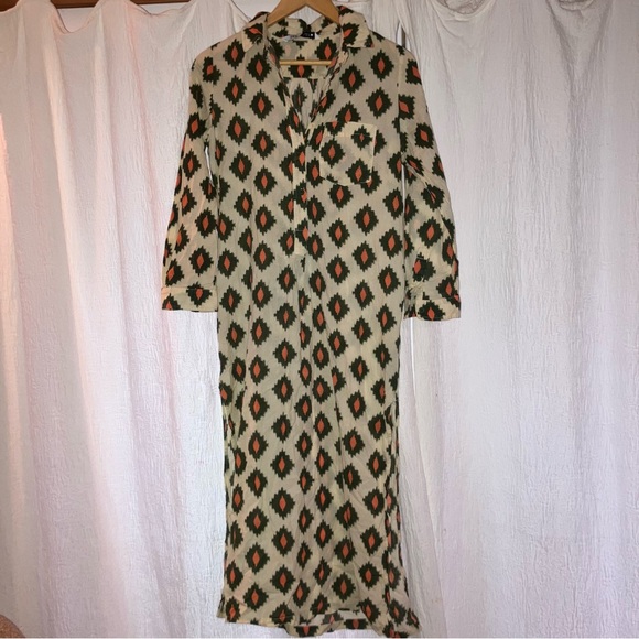 Zara Geometric Midi Dress - Picture 3 of 9